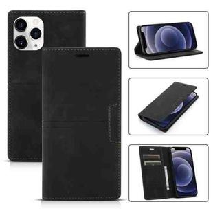 For iPhone 12 mini Dream Magnetic Suction Business Horizontal Flip PU Leather Case with Holder & Card Slot & Wallet (Black)