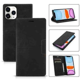 For iPhone 11 Dream Magnetic Suction Business Horizontal Flip PU Leather Case with Holder & Card Slot & Wallet (Black)