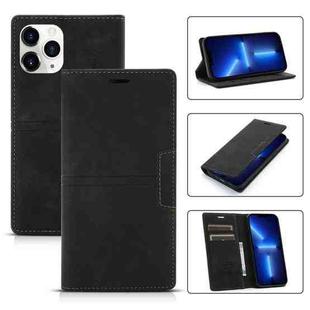 For iPhone 11 Pro Max Dream Magnetic Suction Business Horizontal Flip PU Leather Case with Holder & Card Slot & Wallet (Black)
