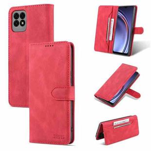 For Huawei Maimang 10 SE AZNS Dream II Skin Feel PU+TPU Horizontal Flip Leather Case with Holder & Card Slots & Wallet(Red)
