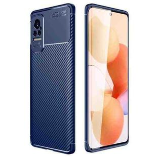 For Xiaomi Civi Carbon Fiber Texture Shockproof TPU Case(Blue)