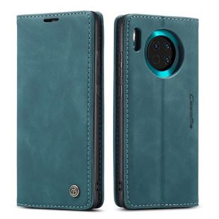 For Huawei Mate 30 4G / 5G CaseMe-013 Multifunctional Horizontal Flip Leather Case with Card Slot & Holder & Wallet(Blue)