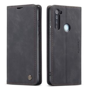 For Xiaomi Redmi Note 8 CaseMe-013 Multifunctional Horizontal Flip Leather Case with Card Slot & Holder & Wallet(Black)