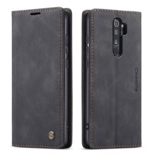 For Xiaomi Redmi Note 8 Pro CaseMe-013 Multifunctional Horizontal Flip Leather Case with Card Slot & Holder & Wallet(Black)