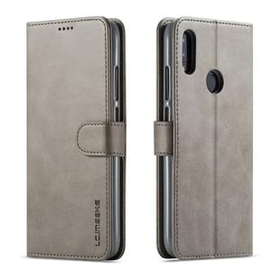 LC.IMEEKE For Xiaomi Redmi 7 Calf Texture Horizontal Flip Leather Case, with Holder & Card Slots & Wallet(Grey)