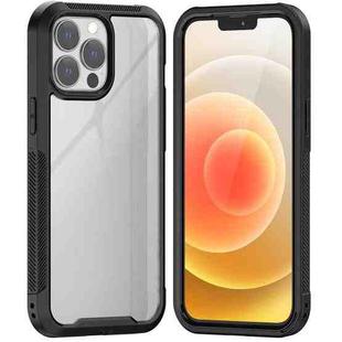 2 In 1 TPU + PC Full Coverage Protective Case For iPhone 13 Pro(Black)
