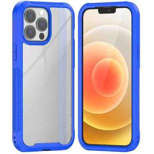 2 In 1 TPU + PC Full Coverage Protective Case For iPhone 13 Pro(Blue)