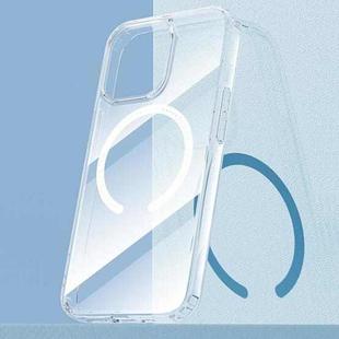 For iPhone 13 Pro Max ROCK Transparent Magnetic Shockproof Protective Case