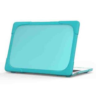 For MacBook Pro 13.3 inch with Touch Bar (A2159 / A1989) TPU + PC Two Color Laptop Protective Case(Sky Blue)
