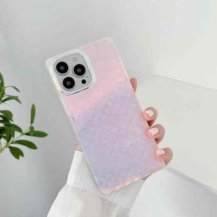 Laser Shockproof TPU Protective Case For iPhone 13(Pink Light)