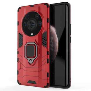 For Honor Magic3 Pro+ PC + TPU Shockproof Protective Case with Magnetic Ring Holder(Red)