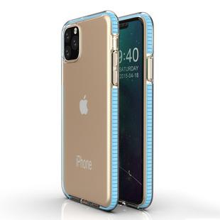 For iPhone 11 TPU Two-color Drop-proof Protective Case(Sky Blue)
