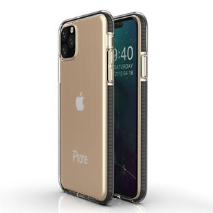 For iPhone 11 TPU Two-color Drop-proof Protective Case(Black)