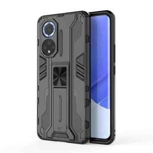 For Huawei nova 9 Supersonic PC + TPU Shock-proof Protective Case with Holder(Black)