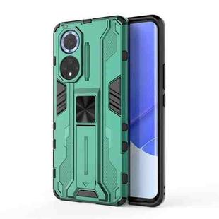For Huawei nova 9 Supersonic PC + TPU Shock-proof Protective Case with Holder(Green)
