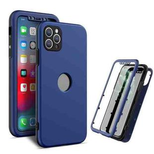 360 Degrees Full Package PC + TPU Combination Case For iPhone 13 Pro(Black+Royal Blue)