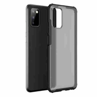 For Samsung Galaxy A03s 166mm Four-corner Shockproof TPU + PC Protective Case(Black)