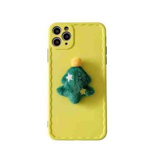 Christmas Wave Shockproof TPU Protective Case For iPhone 11(Christmas Tree)