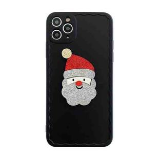 Christmas Wave Shockproof TPU Protective Case For iPhone 13(Santa Claus)