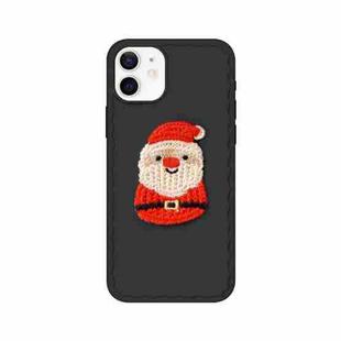 knitting Christmas Pattern Wave TPU Case For iPhone 11(Santa Claus)