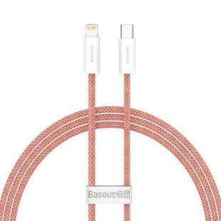 Baseus CALD000007 Dynamic Series 20W USB-C / Type-C to 8 Pin Fast Charging Data Cable, Cable Length:1m(Orange)