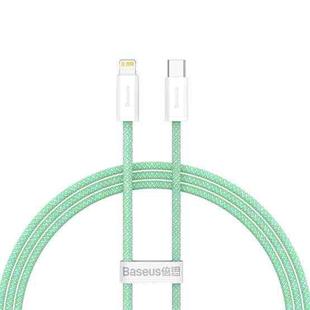 Baseus CALD000006 Dynamic Series 20W USB-C / Type-C to 8 Pin Fast Charging Data Cable, Cable Length:1m(Green)