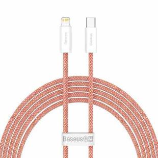 Baseus CALD000107 Dynamic Series 20W USB-C / Type-C to 8 Pin Fast Charging Data Cable, Cable Length:2m(Orange)