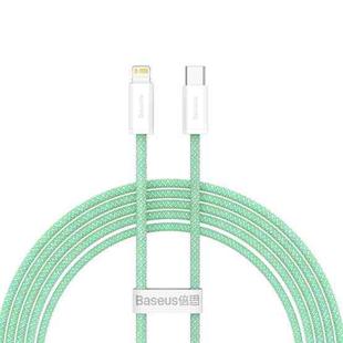 Baseus CALD000106 Dynamic Series 20W USB-C / Type-C to 8 Pin Fast Charging Data Cable, Cable Length:2m(Green)