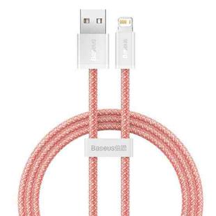 Baseus CALD000407 Dynamic Series 2.4A USB to 8 Pin Fast Charging Data Cable, Cable Length:1m(Orange)
