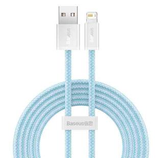 Baseus CALD000503 Dynamic Series 2.4A USB to 8 Pin Fast Charging Data Cable, Cable Length:2m(Blue)