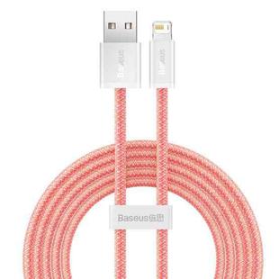 Baseus CALD000507 Dynamic Series 2.4A USB to 8 Pin Fast Charging Data Cable, Cable Length:2m(Orange)