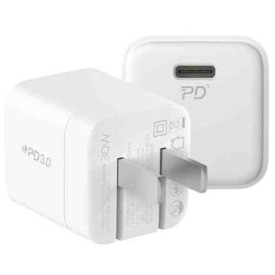 MOMAX UM26CN PD 30W Single Port Quick Charging Travel Charger, CN Plug(White)