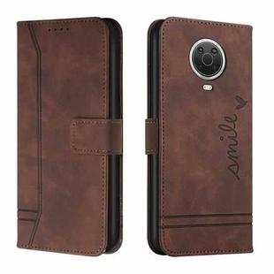 For Nokia G10 / G20 / G30 Retro Skin Feel Horizontal Flip Soft TPU + PU Leather Case(Coffee)