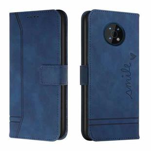 For Nokia G50 Retro Skin Feel Horizontal Flip Soft TPU + PU Leather Case(Blue)