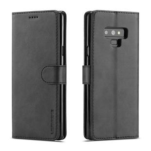 For Galaxy Note 9 LC.IMEEKE Calf Texture Horizontal Flip Leather Case, with Holder & Card Slots & Wallet(Black)