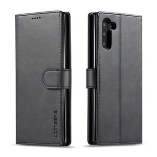 For Galaxy Note 10 LC.IMEEKE Calf Texture Horizontal Flip Leather Case, with Holder & Card Slots & Wallet(Black)