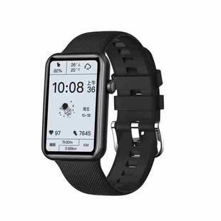 HT5 1.57 inch IPS Touch Screen IP68 Waterproof Smart Watch, Support Sleep Monitoring / Heart Rate Monitoring / Body Temperature Monitoring / Bluetooth Call(Black)