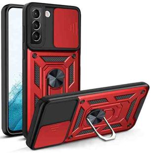 For Samaung Galaxy S22+ 5G Sliding Camera Cover Design TPU+PC Protective Case(Red)