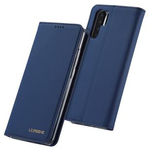 For Huawei P30 Pro LC.IMEEKE LC-002 Series Skin Hand Feeling PU + TPU Horizontal Flip Leather Case with Holder & Card Slot & Wallet(Blue)
