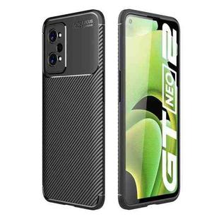 For OPPO Realme GT Neo2 Carbon Fiber Texture Shockproof TPU Case(Black)