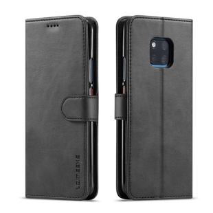 For Huawei Mate 20 Pro LC.IMEEKE Calf Texture Horizontal Flip Leather Case, with Holder & Card Slots & Wallet(Black)