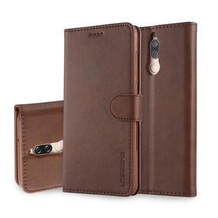 For Huawei Mate 10 Lite / Maimang 6 LC.IMEEKE Calf Texture Horizontal Flip Leather Case, with Holder & Card Slots & Wallet(Brown)