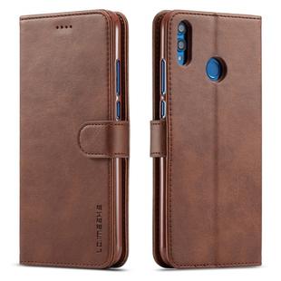 For Huawei Y9 (2019) / Enjoy 9 Plus LC.IMEEKE Calf Texture Horizontal Flip Leather Case, with Holder & Card Slots & Wallet(Brown)