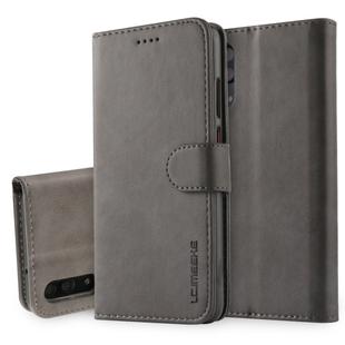 For Huawei P20 Pro LC.IMEEKE Calf Texture Horizontal Flip Leather Case, with Holder & Card Slots & Wallet(Grey)