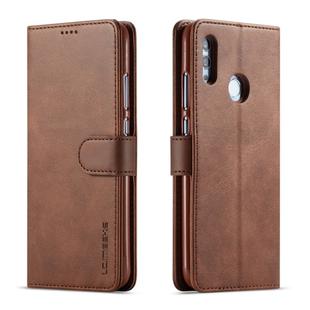 For Huawei P Smart (2019) / Honor 10 Lite LC.IMEEKE Calf Texture Horizontal Flip Leather Case, with Holder & Card Slots & Wallet(Brown)