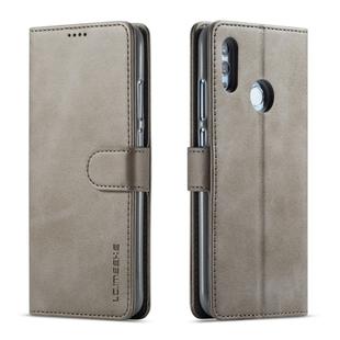 For Huawei P Smart (2019) / Honor 10 Lite LC.IMEEKE Calf Texture Horizontal Flip Leather Case, with Holder & Card Slots & Wallet(Grey)