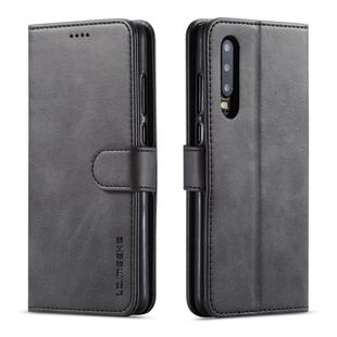 For Huawei P30 LC.IMEEKE Calf Texture Horizontal Flip Leather Case, with Holder & Card Slots & Wallet(Black)