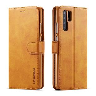 For Huawei P30 Pro LC.IMEEKE Calf Texture Horizontal Flip Leather Case, with Holder & Card Slots & Wallet(Grey)