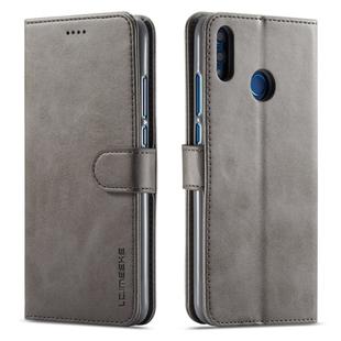 For Huawei Y9 (2019) / Enjoy 9 Plus LC.IMEEKE Calf Texture Horizontal Flip Leather Case, with Holder & Card Slots & Wallet(Grey)