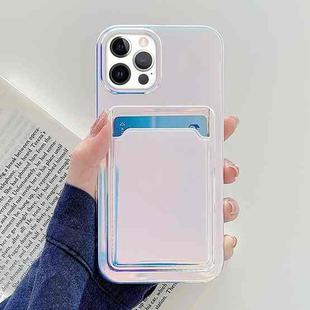 For iPhone 13 Pro Max Colorful TPU Protective Case with Card Slot